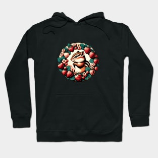 Chipmunk Strawberry Hoodie